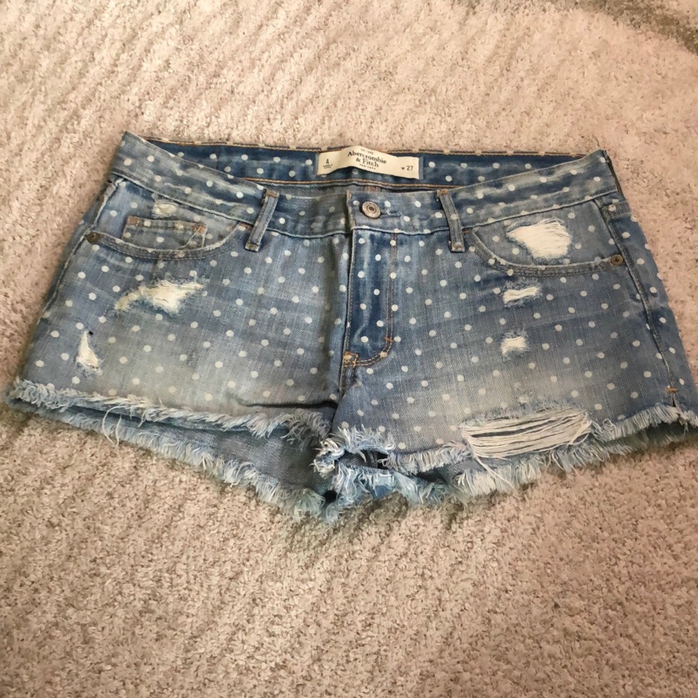 Abercrombie denim shorts